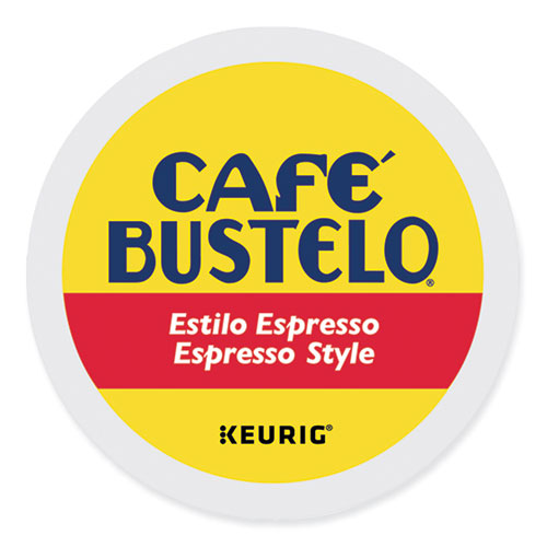 Image of Cafe Bustelo 5000363532 Espresso Style K-Cups, 48/Box