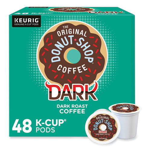 Image of The Original Donut Shop® 5000355634 DARK K-Cups, Regular Extra Bold, 48/Box