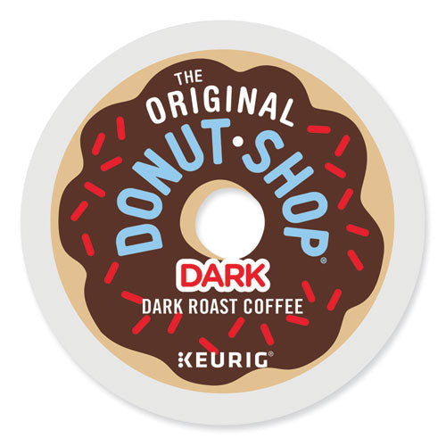 Image of The Original Donut Shop® 5000355634 DARK K-Cups, Regular Extra Bold, 48/Box