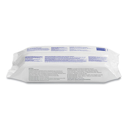 Image of PURELL® 9370-12 Healthcare Surface Disinfecting Wipes, 1-Ply, 7 x 10, Unscented, White, 72/Pack