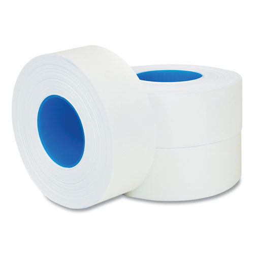 Image of Garvey® 098616 One-Line Pricemarker Labels, White, 1,200 Labels/Roll, 3 Rolls/Pack