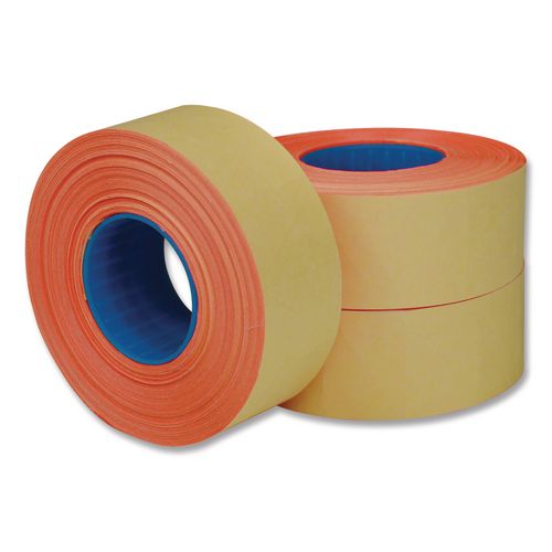 Image of Garvey® 098619 Two-Line Pricemarker Labels, Red, 1,000 Labels/Roll, 3 Rolls/Pack