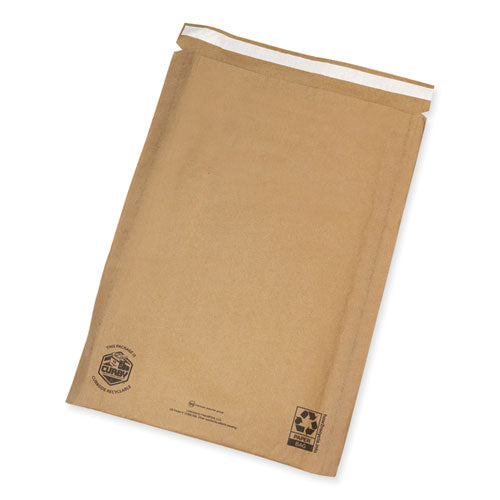 Image of ipg® CBML6C Curby Mailer Self-Sealing Recyclable Mailer, Paper Padding, Self-Adhesive, #6, 13.38 x 18.5, 30/Carton