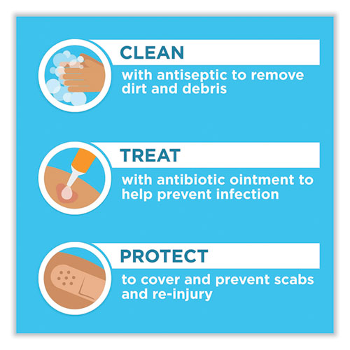 Image of BAND-AID® 117121 Water Block Waterproof Medical Tape, Dry Rubber, 1 x 10 yds, White