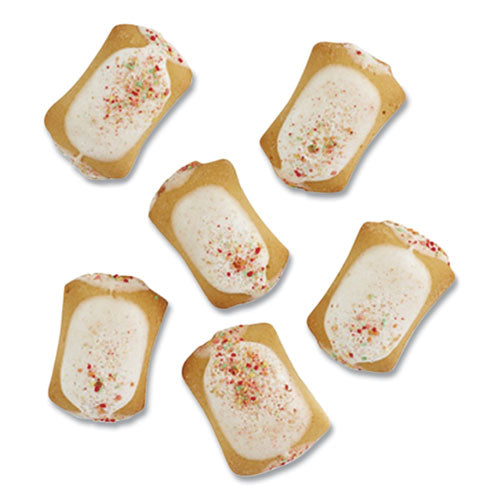 Image of Kellogg's® KEE25069 Pop Tarts Bites, Frosted Strawberry, 3.5 oz Bag, 6/Carton