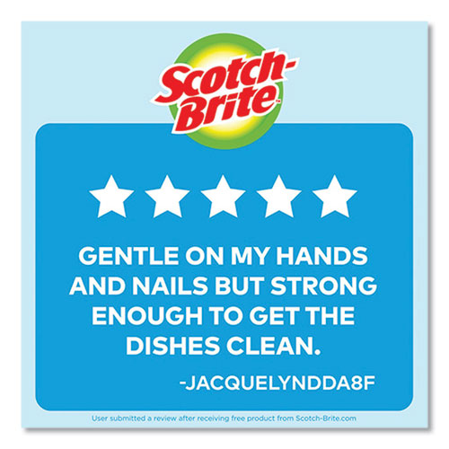 Image of Scotch-Brite® 483-12 Non-Scratch Dishwand Refills, Blue, 2/Pack