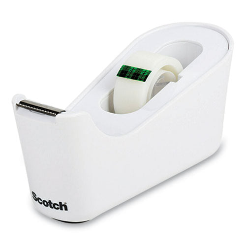 Image of Scotch® C18-W C18 Desktop Dispenser, 1" Core, White
