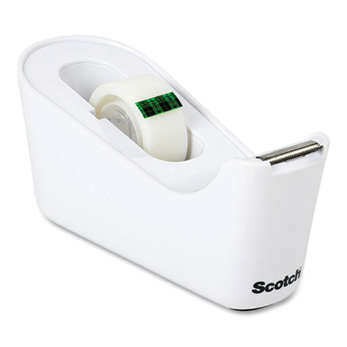 Image of Scotch® C18-W C18 Desktop Dispenser, 1" Core, White