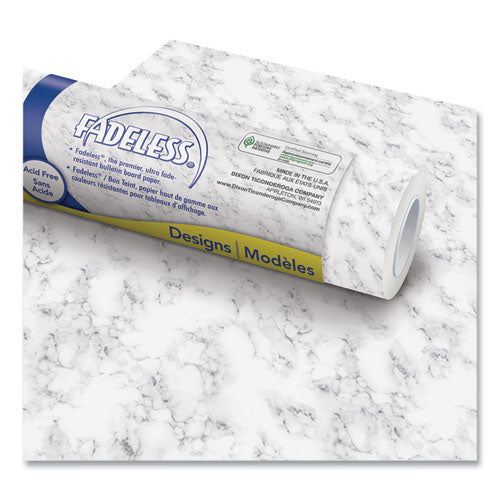 Image of Pacon® P0057115 Fadeless Paper Roll, 50 lb Bond Weight, 48 x 50 ft, Marble