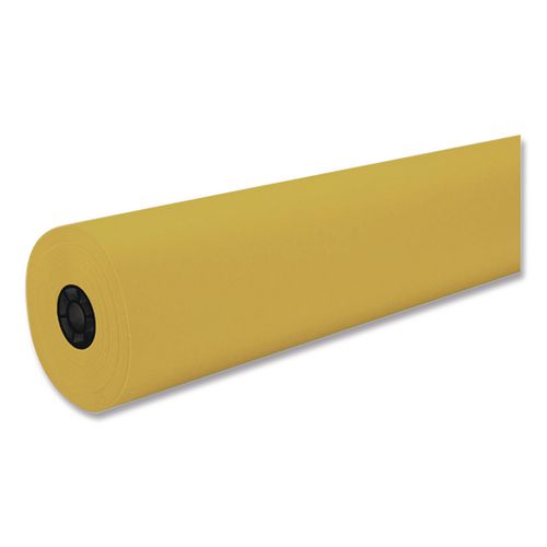 Image of Pacon® P101211 Decorol Flame Retardant Art Rolls, 40 lb Cover Weight, 36 x 1,000 ft, Gold