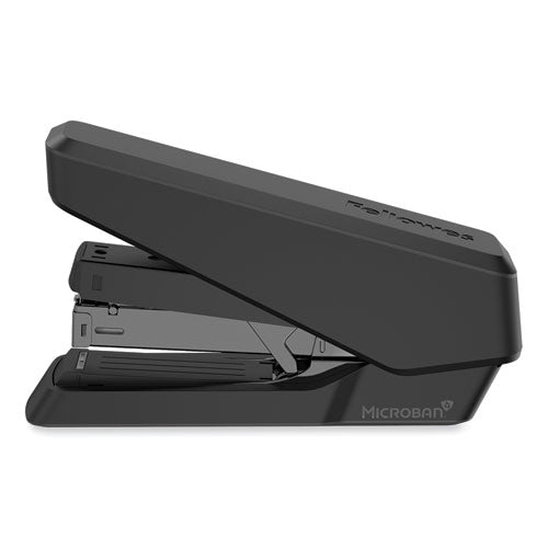 Image of Fellowes® 5014601 LX870 EasyPress Stapler with Antimicrobial Protection, 40-Sheet Capacity, Black