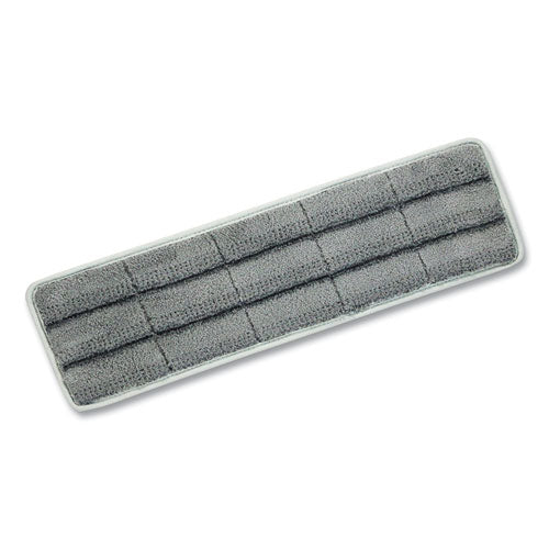 Image of Unger® UNGCLMFP OmniClean Microfiber Pads, 16", Gray, 5/Pack