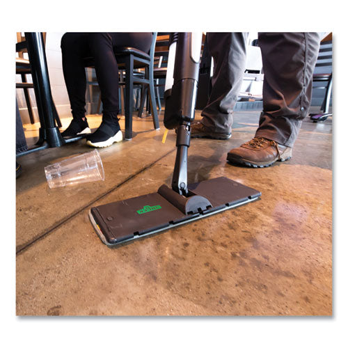 Image of Unger® UNGCLMFP OmniClean Microfiber Pads, 16", Gray, 5/Pack