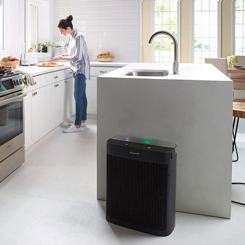Image of Honeywell HPA5300B Insight Air Purifier HPA5300B, 500 sq ft Room Capacity, Black