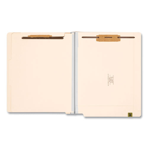 Image of Smead 68324 Yearly End Tab File Folder Labels, 2024, Gold, 500/Roll
