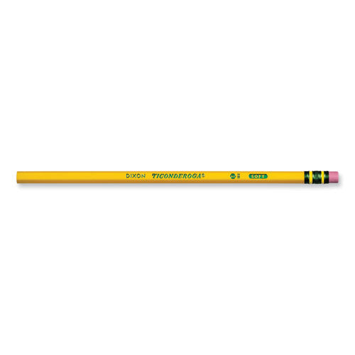 Image of Ticonderoga® X33904X Pencils, HB (#2), Black Lead/Yellow Barrel, 72/Pack