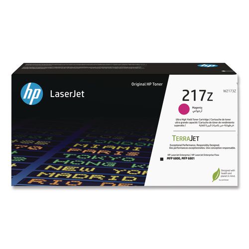 Image of HP W2173Z HP 217Z (W2172Z) Ultra High-Yield Magenta Original LaserJet Toner Cartridge