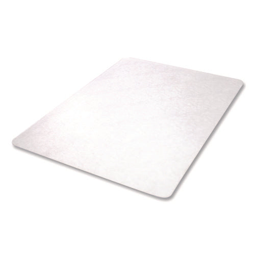 Image of deflecto® CM23140SPR6COM SuperGrip Chair Mat for Flat to Low Pile Carpeted and Hard Floors, Rectangular, 48" x 36", Clear, Ships Rolled