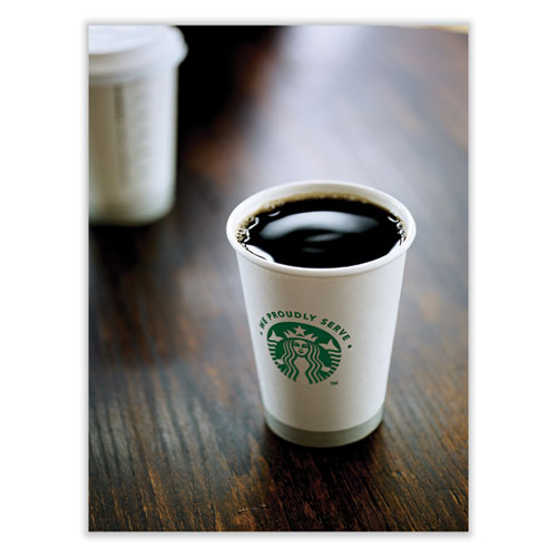 Image of Starbucks® 12540222 Whole Bean Coffee, Decaffeinated, Pike Place, 1 lb, Bag