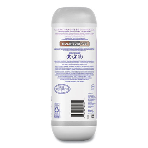 Image of SwifferÂ® PowerMop Refill Cleaning Solution, Lavender Scent, 25.3 oz Refill Bottle, 6/Carton