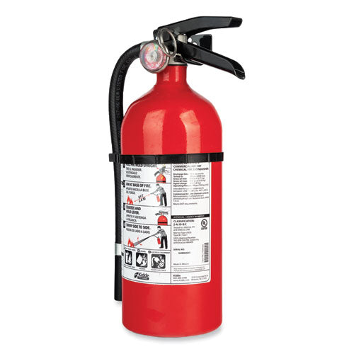 Image of Kidde 21033044 Pro 210 Fire Extinguisher, 2-A:10-B:C