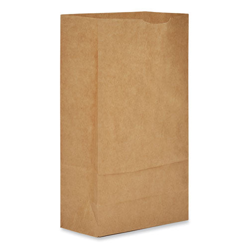 Image of Ross & Wallace Paper Products 100306500PK/BL Grocery Paper Bags, 6# Size, 35# Basis Weight, 5.88" x 3.63" x 11", Kraft, 500/Bundle