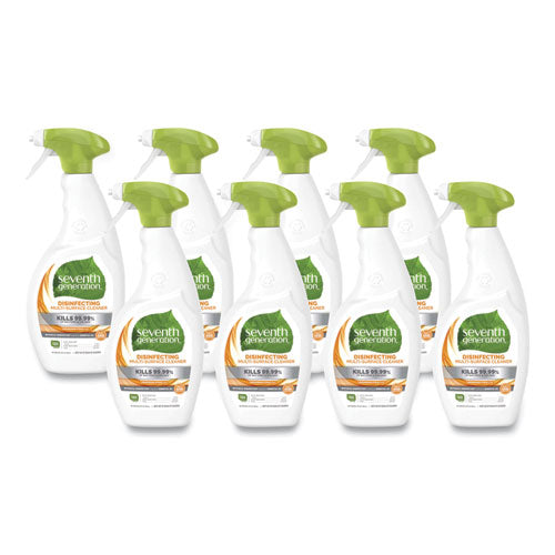 Image of Seventh Generation® 22810 Botanical Disinfecting Multi-Surface Cleaner, 26 Oz Spray Bottle, 8/carton