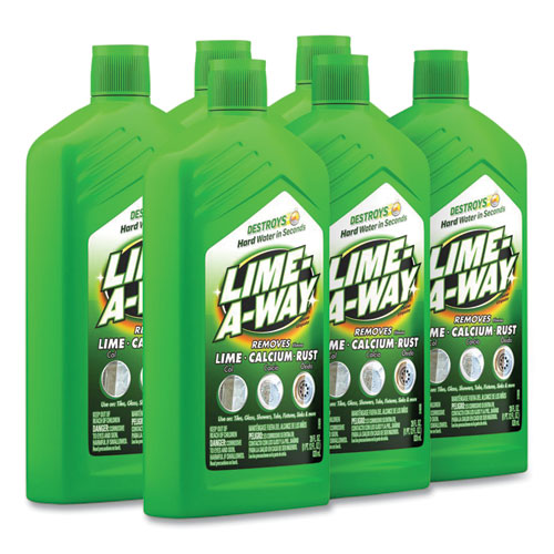Image of LIME-A-WAY® 51700-87000 Lime, Calcium and Rust Remover, 28 oz Bottle, 6/Carton