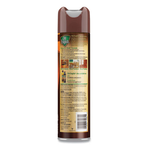 Image of OLD ENGLISH® 62338-74035 Furniture Polish, Fresh Lemon Scent, 12.5 Oz Aerosol Spray, 12/carton