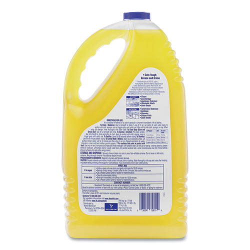 Image of LYSOL® Brand 36241-77617 Clean and Fresh Multi-Surface Disinfectant Cleaner, Sparkling Lemon and Sunflower Essence, 144 oz Bottle