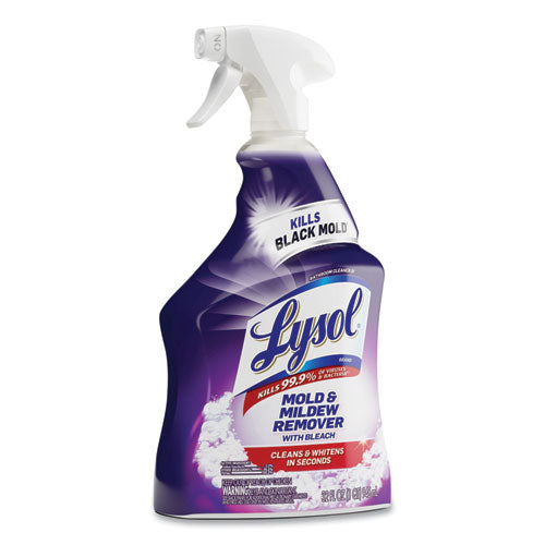 Image of LYSOLÂ® Brand Mold And Mildew Remover With Bleach, 32 Oz Spray Bottle, 12/carton