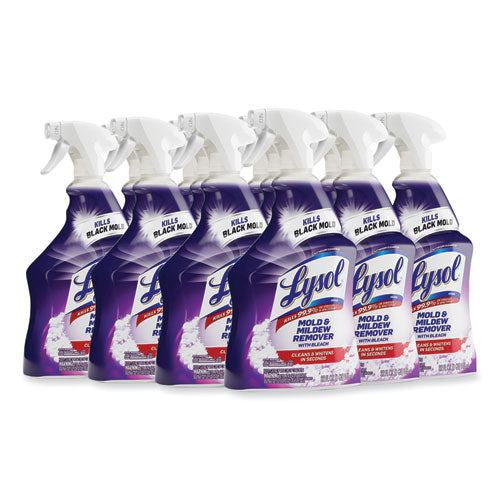 Image of LYSOL® Brand 19200-78915 Mold And Mildew Remover With Bleach, Ready To Use, 32 Oz Spray Bottle