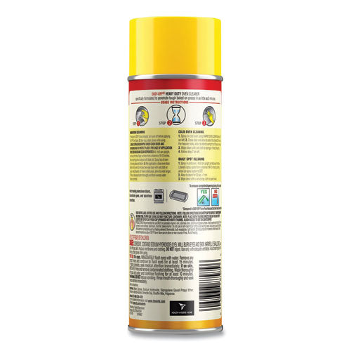 Image of EASY-OFF® 62338-87979 Heavy Duty Oven Cleaner, Fresh Scent, Foam, 14.5 Oz Aerosol Spray