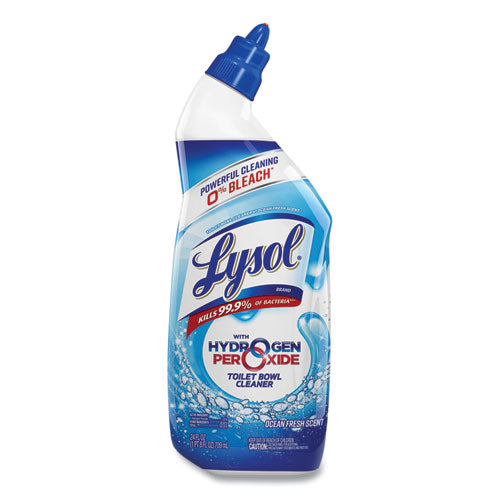 Image of LYSOL® Brand 19200-98011 Toilet Bowl Cleaner With Hydrogen Peroxide, Ocean Fresh Scent, 24 Oz, 9/carton