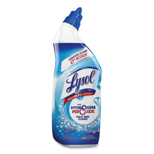 Image of LYSOL® Brand 19200-98011 Toilet Bowl Cleaner With Hydrogen Peroxide, Ocean Fresh Scent, 24 Oz