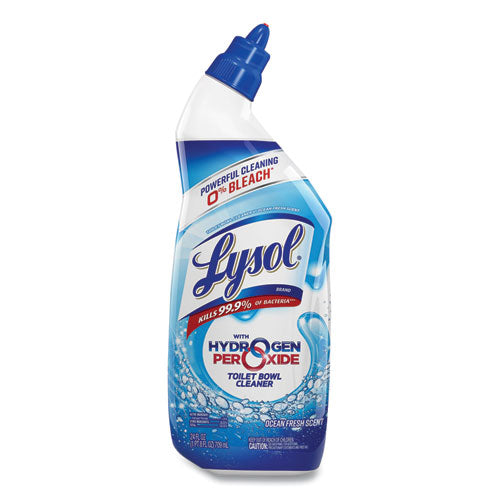 Image of LYSOL® Brand 19200-98011 Toilet Bowl Cleaner With Hydrogen Peroxide, Ocean Fresh Scent, 24 Oz