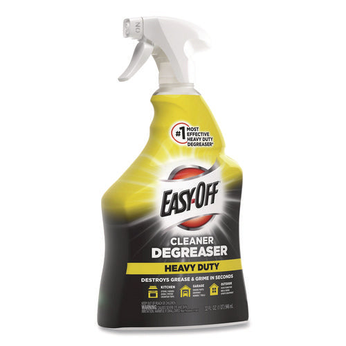Image of EASY-OFF® 62338-99624 Heavy Duty Cleaner Degreaser, 32 Oz Spray Bottle, 6/carton