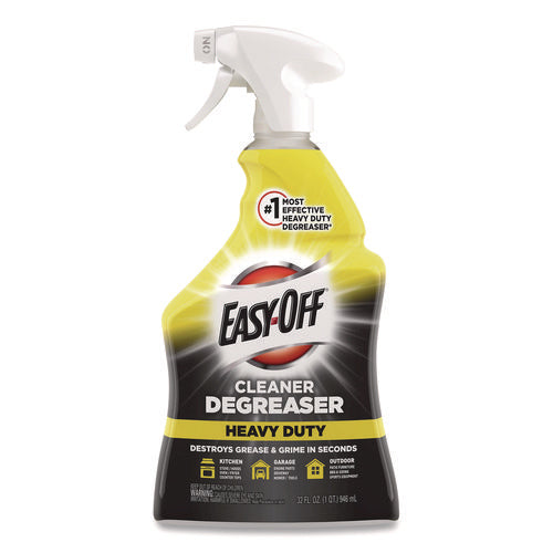 Image of EASY-OFF® 62338-99624 Heavy Duty Cleaner Degreaser, 32 Oz Spray Bottle, 6/carton
