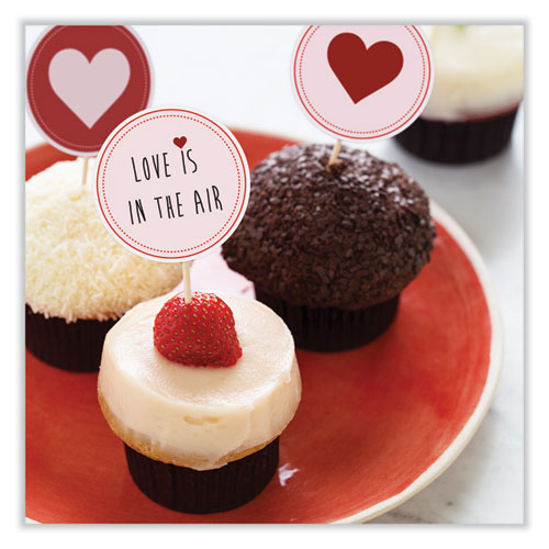 Image of Avery® 08293 Vibrant Inkjet Color-Print Labels w/ Sure Feed, 1.5" dia, White, 400/PK