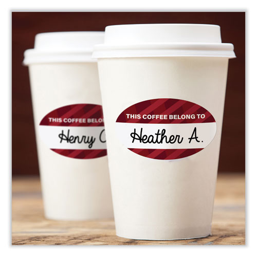 Image of Avery® 22570 Laser/Inkjet Media Labels, Inkjet/Laser Printers, 2 x 3.3, White, 8 Labels/Sheet, 25 Sheets/Pack