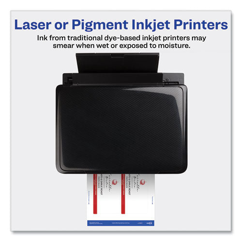 Image of Avery® 22835 Durable Water-Resistant Wraparound Labels w/ Sure Feed, 3.25 x 7.75, 16/PK