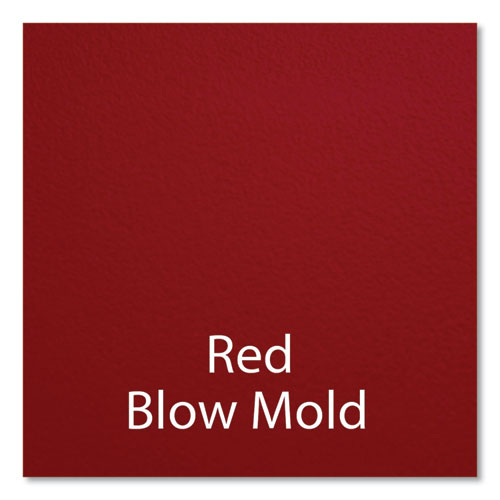 Image of Correll® RA2448-25-09-4PK Adjustable Folding Table, Rectangular, 48" x 24" x 22" to 32", Red Top, Black Legs, 4/Pallet