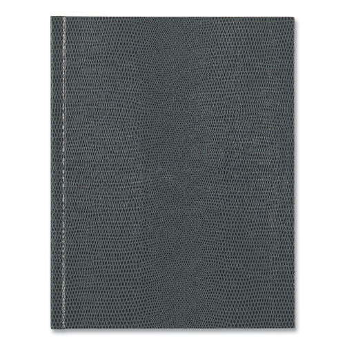 Image of Blueline® A7.GRY Executive Notebook, 1-Subject, Medium/College Rule, Cool Gray Cover, (72) 9.25 x 7.25 Sheets