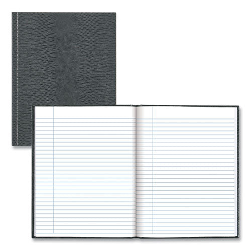 Image of Blueline® A7.GRY Executive Notebook, 1-Subject, Medium/College Rule, Cool Gray Cover, (72) 9.25 x 7.25 Sheets