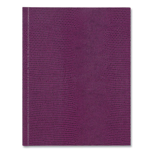 Image of Blueline® A7.RAS Executive Notebook, 1-Subject, Medium/College Rule, Grape Cover, (72) 9.25 x 7.25 Sheets