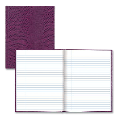 Image of Blueline® A7.RAS Executive Notebook, 1-Subject, Medium/College Rule, Grape Cover, (72) 9.25 x 7.25 Sheets