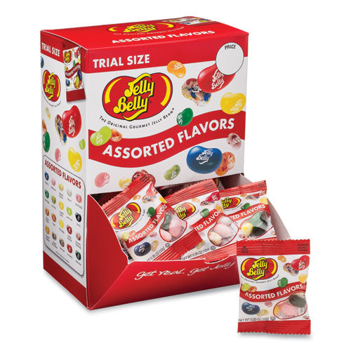 Image of Jelly Belly® 72512 Jelly Beans, Assorted Flavors, 80/dispenser Box