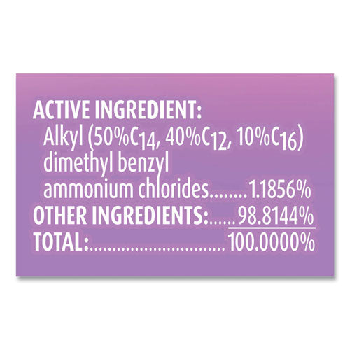 Image of LYSOL® Brand 36241-88786 Clean and Fresh Multi-Surface Disinfectant Cleaner, Lavender and Orchid Essence, 144 oz Bottle
