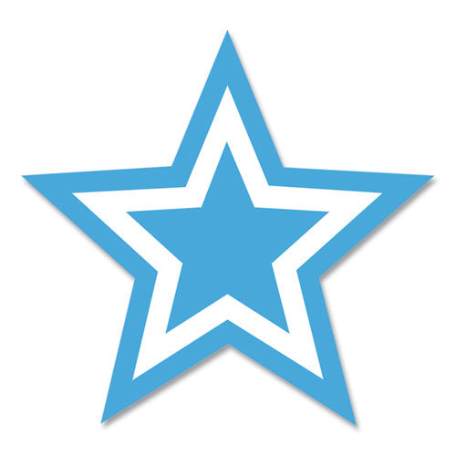 Image of Xstamper® 036005 Specialty Stamp, Star Diagram, Light Blue