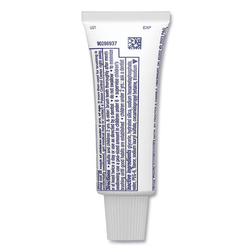 Image of CrestÂ® 3D White Brilliance Advanced Whitening Technology + Advanced Stain Protection Toothpaste, 0.85 oz Tube, 72/Carton